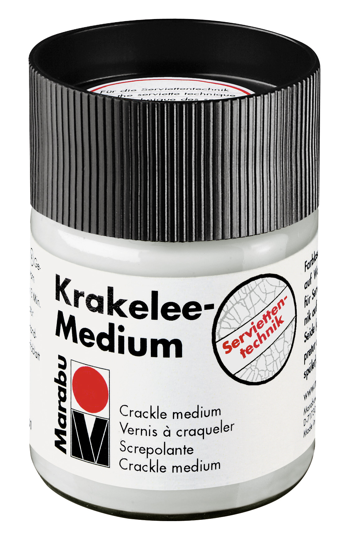 Bild Marabu-Krakelee-Medium Serviettentechnik, Glas 50 ml