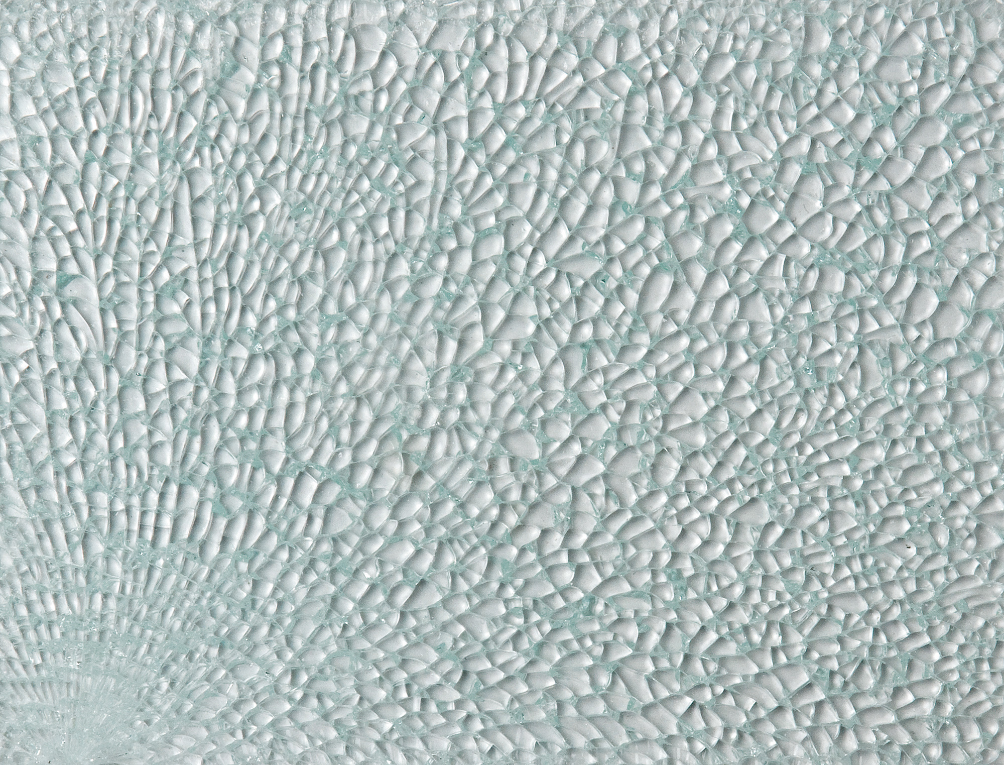 Crackle Mosaik-Platten crystal klar 15 x 20 cm, 4mm stark
