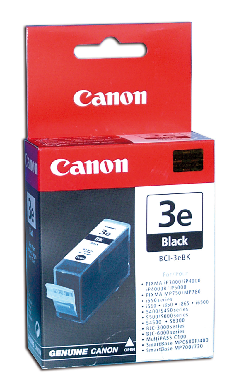 Bild Canon Tintenpatrone BCI-3EBK 