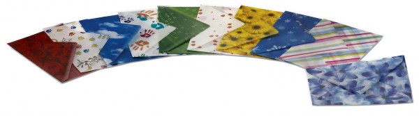 Transparentpapier Kuverts Ganzjahr
