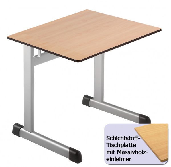 Einertisch Plattengröße: 70x55cm