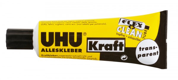 UHU Alleskleber Kraft Flex + Clean