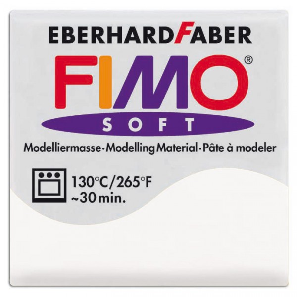 Fimo Soft weiß 56g