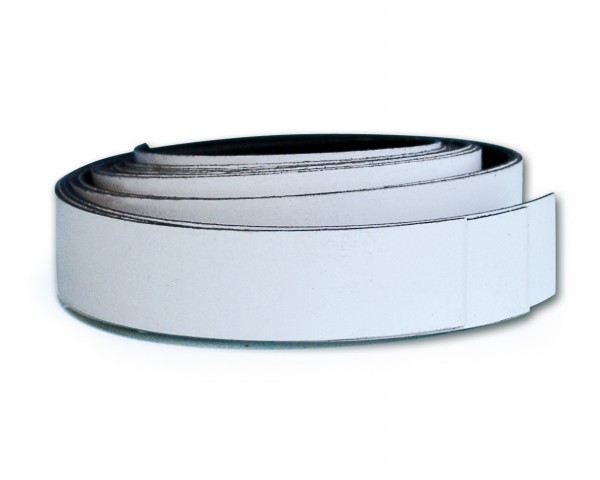 Magnetband 1m x 1cm weiß