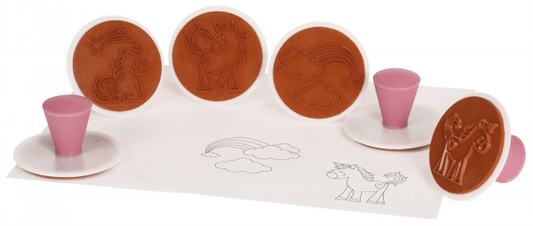 Riesenstempel Einhorn