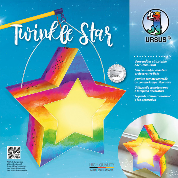 Laternen Bastelset Twinkel Star