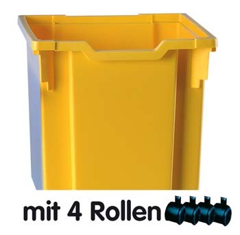 Schub einzeln groß mit Rollen