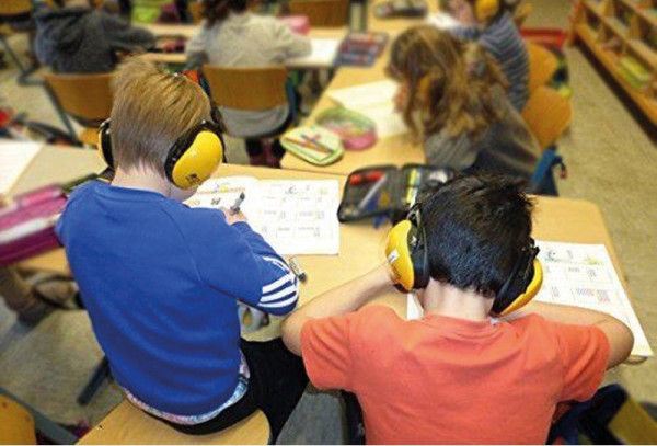 Mozart-Kinder-Gehörschutz blau