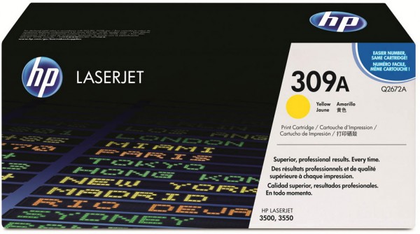 HP Toner Q2672A gelb