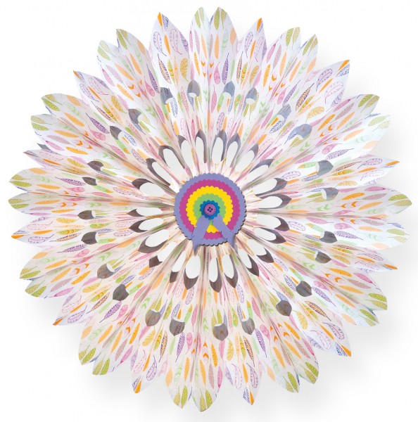 Butterbrottüten Blüten Bastelset