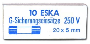 Fein-Sicherung 1,25 A / MT,