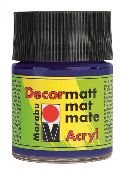 Marabu-Decormatt violett dkl. 50 ml