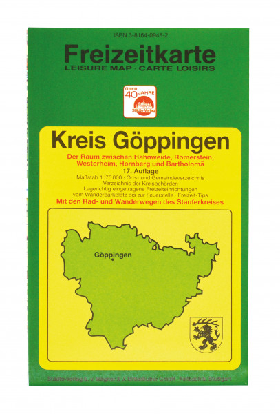 Kreis- und Freizeitkarte Göppingen