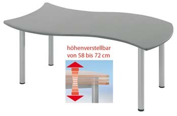Rechtecktisch Basic I, höhen