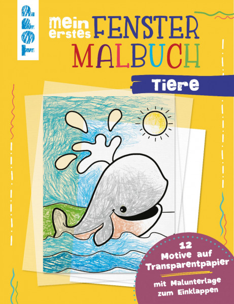 Mein erstes Fenstermalbuch ”Tiere”