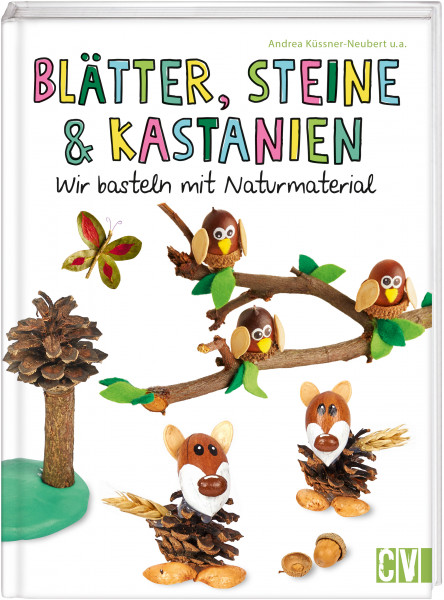 Blätter, Steine & Kastanien