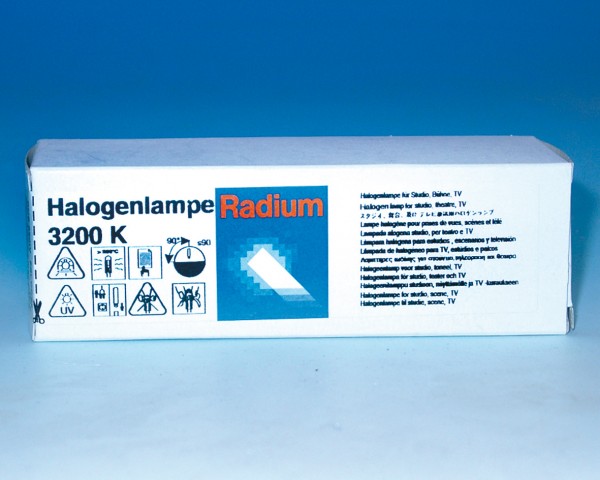 Lampe 220 V - 650 W, Sockel GY 9,5,