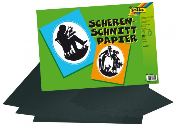 Scherenschnittpapier ungummiert