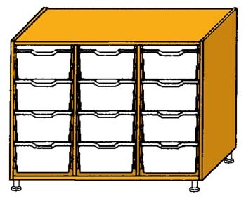 Eigentumsschrank Modell TS 3/12 F