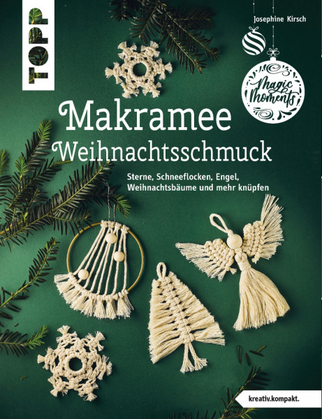 Makramee-Weihnachtsschmuck