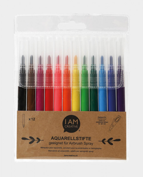 Aquarellstifte für Air Brush