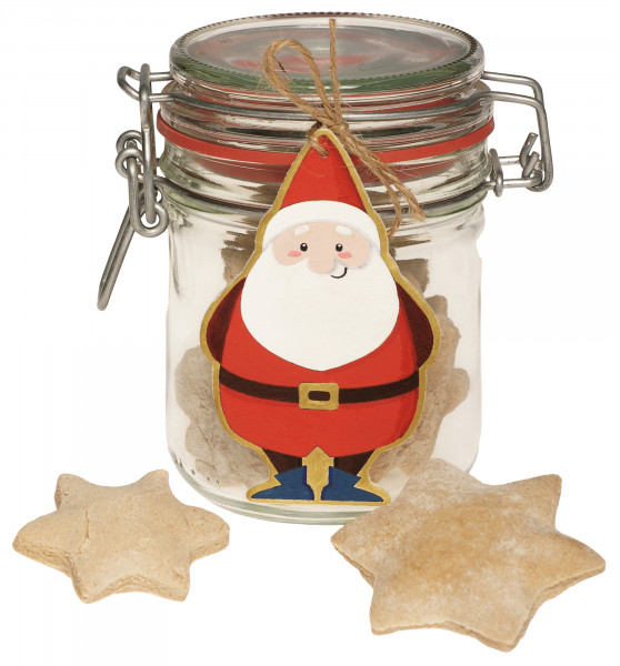 Holzanhänger Wichtelparade 6 Stück