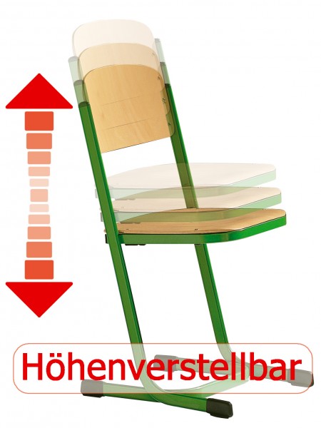 Schülerstuhl höhenverstellbar