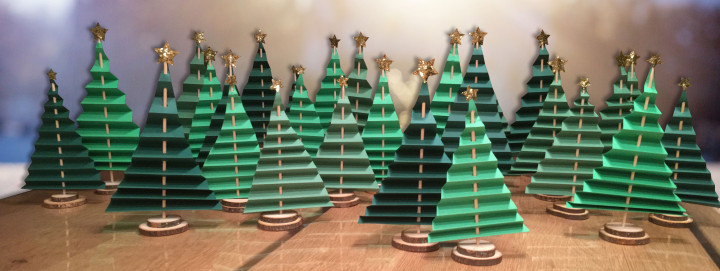 Tannenb-ume-aus-Papier