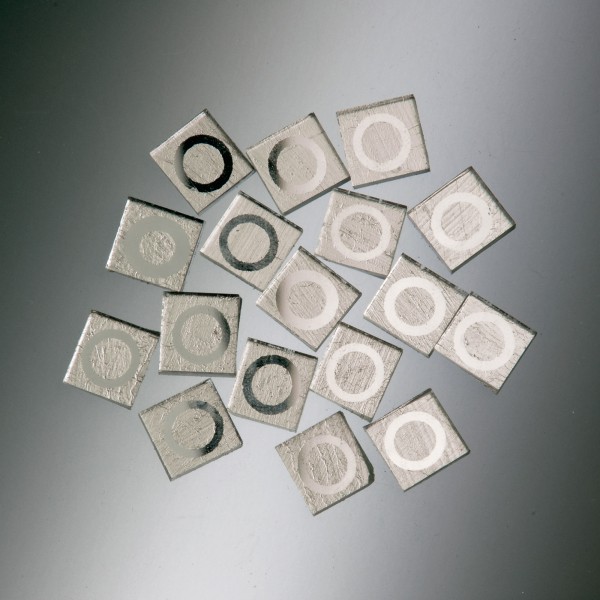 Matrix Mosaic Kreis silber