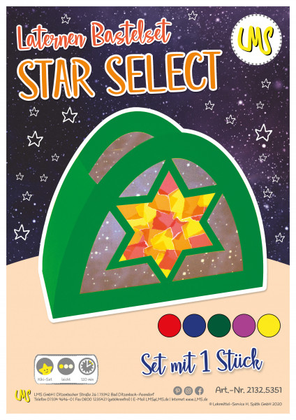 Laternen Bastelset Star select