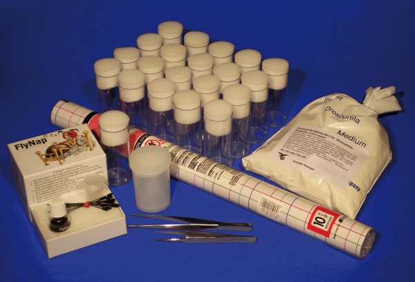 Drosophila-Zuchtgeräte-Kit mit