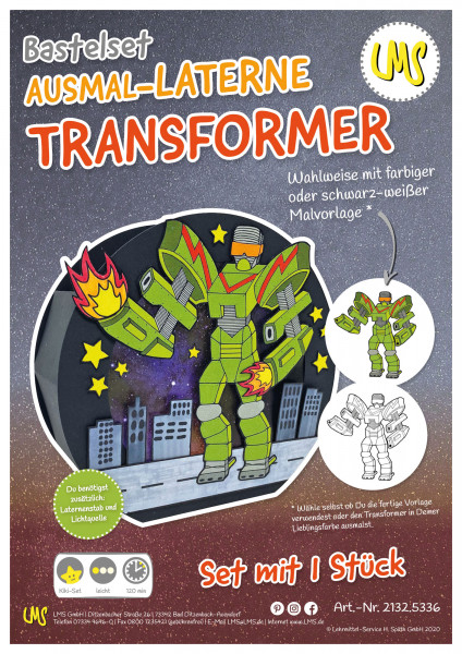 Laternen-Bastelset Transformer