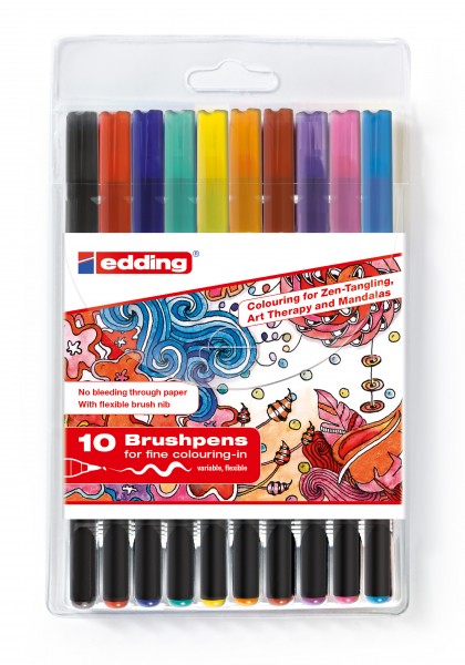 Pinselstifte Brushpen 10 Stück für