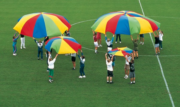 Riesen-Fallschirm-Schwungtuch