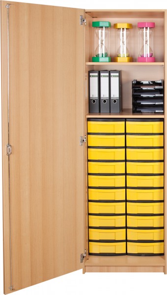 Hochschrank mit 20 InBoxen