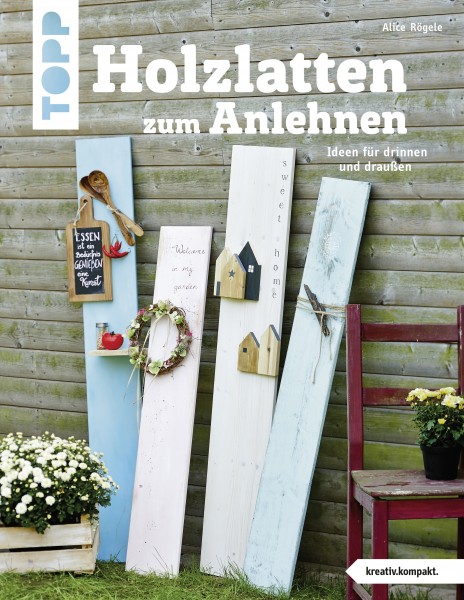 Holzlatten zum Anlehnen