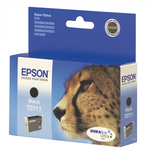 Epson Tintenpatrone T071140 schwarz