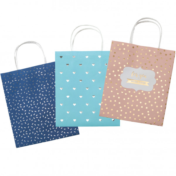 Papiertüten ”Hotfoil” 12x5,5x15 cm