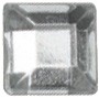 Diamanten Quadrate crystal 4x4mm