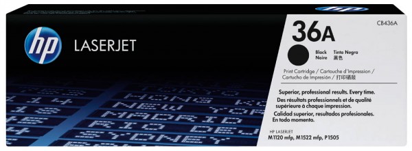 HP Toner CB436A schwarz
