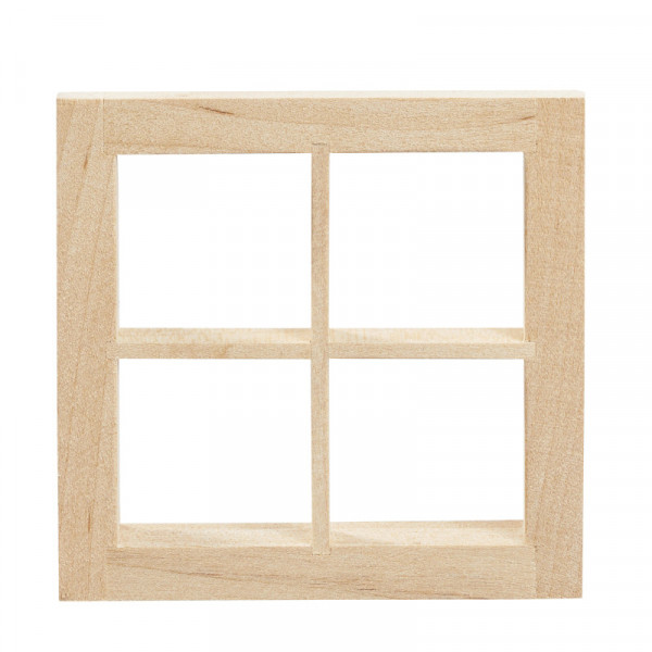 Wichtelzubehör Fenster, 7x7x1,1cm