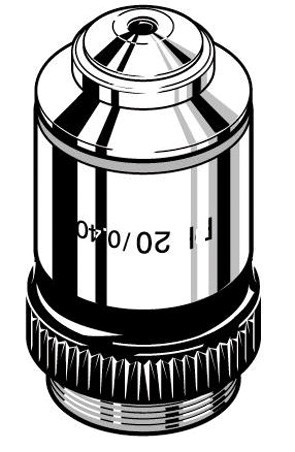 Semi plan S 20x N.A. 0,40 Objektiv