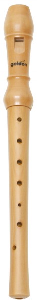 Blockflöte Holz mit Wischer