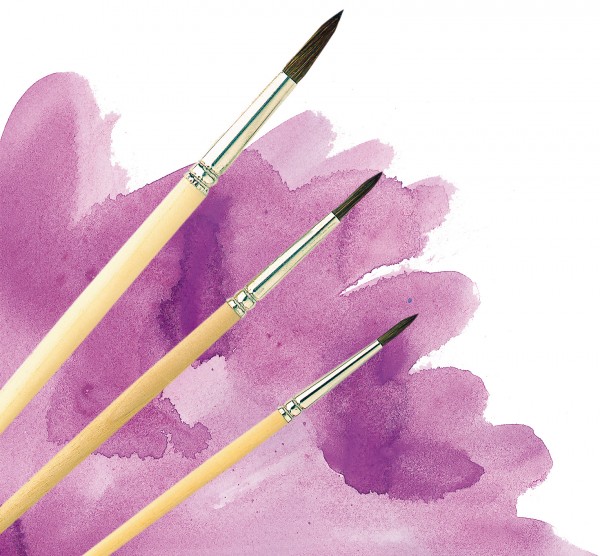 Schulaquarellpinsel St.2