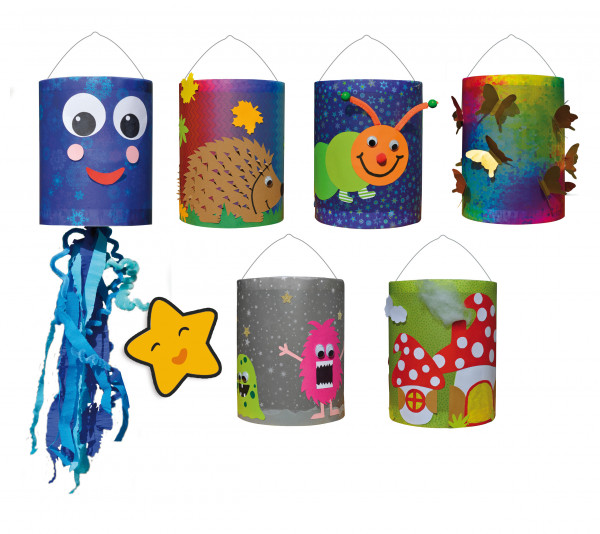 Laternen-Bastelset-Käseschachtel