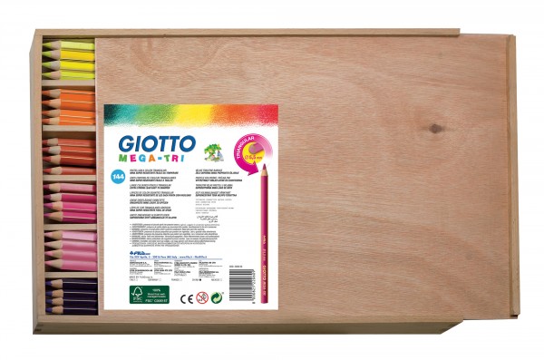 GIOTTO Mega tri 144 Farbstifte