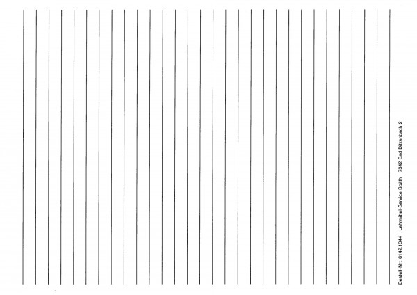 Folien mit Normallinien,