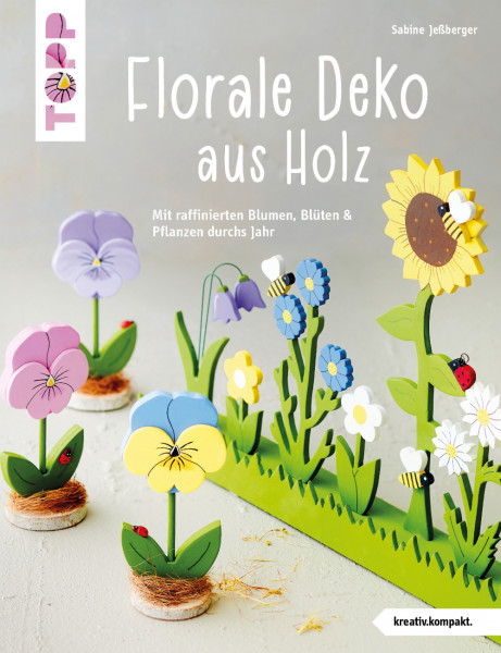 Florale Deko aus Holz