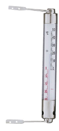 Aussenthermometer, aus Metall