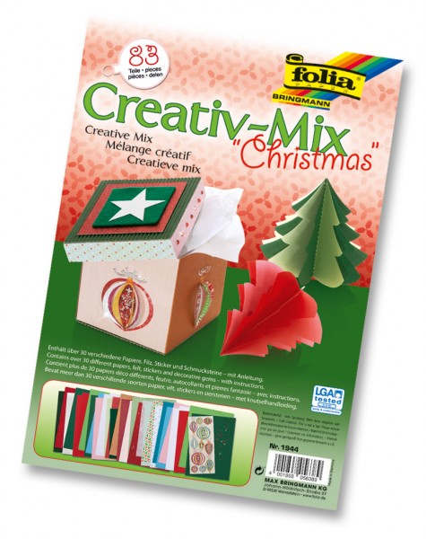 Creativ-Mix-Bastelset Christmas